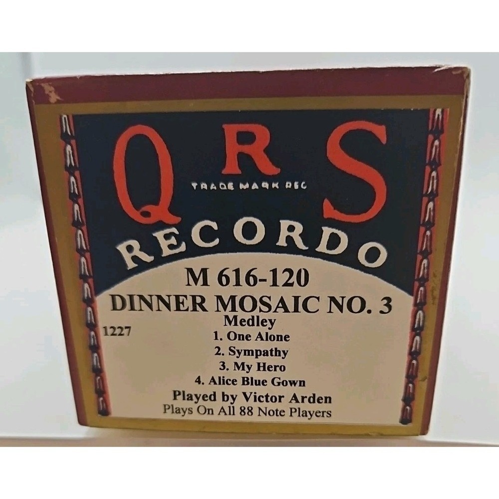 QRS Recordo Dinner Mosaic Roll #3